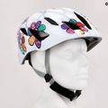 Cască de bicicletă pentru copii Alpina Pico pearlwhite/flower gloss 9