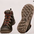 Cizme de trekking pentru bărbați KEEN Circadia Mid Wp verde-maro 1026766 19