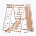 Spalier din lemn pentru gimnastică RINAGYM 5M-UPNW-SEGH white 7
