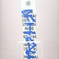 Snowboard pentru femei RIDE Saturday alb-albastru 12G0018 12