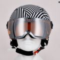 Cască de schi pentru copii HEAD Mojo Visor S2 alb și negru 328152 11