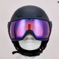 Cască de schi pentru femei Salomon Icon LT Visor Photo Sigma S1-S3 albastru marin L41529800 15
