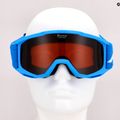 Ochelari de schi pentru copii Alpina Piney blue matt/orange 9