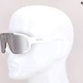 Ochelari de protecție pentru bicicletă POC Aspire hydrogen white/clarity road silver 11