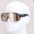 Ochelari de protecție pentru bicicletă POC Aspire uranium black/brown/silver mirror 7