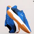 Încălțăminte de volei pentru copii PUMA Varion Jr albastră 10658506 12
