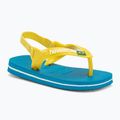 Havaianas Baby Brasil Logo II flip flop alb/albastru/verde/galben