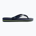 Havaianas Brasil Logo albastru marin flip flop H4110850 9