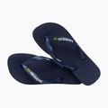 Havaianas Brasil Logo albastru marin flip flop H4110850 11