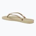 Șlapi pentru femei Havaianas Slim sand grey / light golden 3