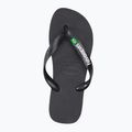 Havaianas Brasil Logo flip flop negru H4110850 6