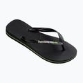 Havaianas Brasil Logo flip flop negru H4110850 8