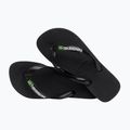 Havaianas Brasil Logo flip flop negru H4110850 11
