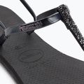 Havaianas You Riviera sandale de cristal negru 7