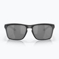 Ochelari de soare polarizați Oakley Sylas negru mat/negru închis/ negru închis 7