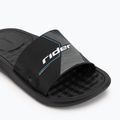 Papuci pentru copii RIDER Step Slide Kid black/grey/white 7