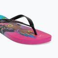 Șlapi pentru femei Ipanema Graffiti V pink/black/blue 7