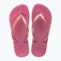 Șlapi pentru femei Ipanema Anat Tan lilac/metallic pink 2