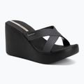 Papuci pentru femei Ipanema High Fashion II Slide black/glitter/beige