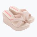 Papuci pentru femei Ipanema High Fashion II Slide beige/glitter/pink