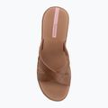 Papuci pentru femei Ipanema High Fashion II Slide brown/glitter/pink 5
