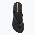 Șlapi pentru femei Ipanema Mesh XI Plat black/black/gold 5