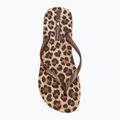 Șlapi pentru femei Ipanema Animal Print beige/bronze/bronze 5