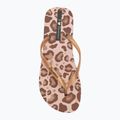 Șlapi pentru femei Ipanema Animal Print beige/gold 6