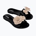 Șlapi pentru femei Melissa Babe Petals Ad black/beige