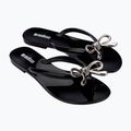 Șlapi pentru femei Melissa Harmonic Iris Ad black/silver 3