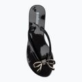 Șlapi pentru femei Melissa Harmonic Iris Ad black/silver 5