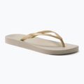 Papuci de plajă Ipanema Anat Tan bej auriu pentru femei 81030-23097