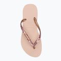Papuci pentru femei  Havaianas Slim Glitter II ballet rose / golden blush 5
