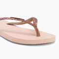 Papuci pentru femei  Havaianas Slim Glitter II ballet rose / golden blush 7