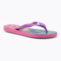 Papuci de plajă Havaianas Top Animals roz H4132920 pentru femei.