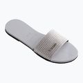 Papuci pentru femei Havaianas You Malta Metallic ice grey 8