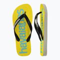 Șlapi Havaianas Top Logomania 2 white / black 11