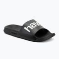 Papuci Havaianas Classic Logomania navy black