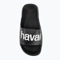 Papuci Havaianas Classic Logomania navy black 5