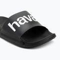 Papuci Havaianas Classic Logomania navy black 7