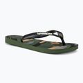 Șlapi pentru bărbați Havaianas Top Camu green olive / black