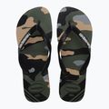 Șlapi pentru bărbați Havaianas Top Camu green olive / black 10