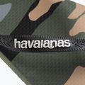 Șlapi pentru bărbați Havaianas Top Camu green olive / black 11