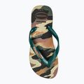 Șlapi pentru bărbați Havaianas Top Camu black / pantanal green 5