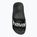 Papuci Havaianas Classic Logomania black / black 6