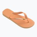 Șlapi Havaianas Brasil Logo peach 8