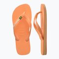Șlapi Havaianas Brasil Logo peach 11