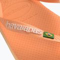 Șlapi Havaianas Brasil Logo peach 12