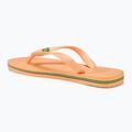 Șlapi Havaianas Brasil Logo peach 3