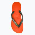 Șlapi Havaianas Brasil Logo sunset orange 5